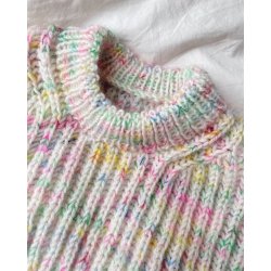 September Sweater Junior - strikkeopskrift fra PetiteKnit