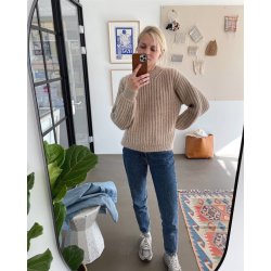September Sweater - strikkeopskrift fra PetiteKnit