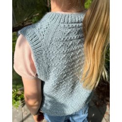 Sille Slipover Junior - strikkeopskrift fra PetiteKnit