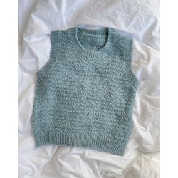 Sille Slipover Junior - strikkeopskrift fra PetiteKnit