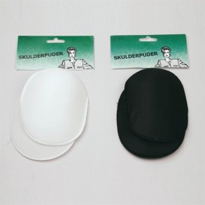 Skulderpuder i raglan-form 13 x 16 cm