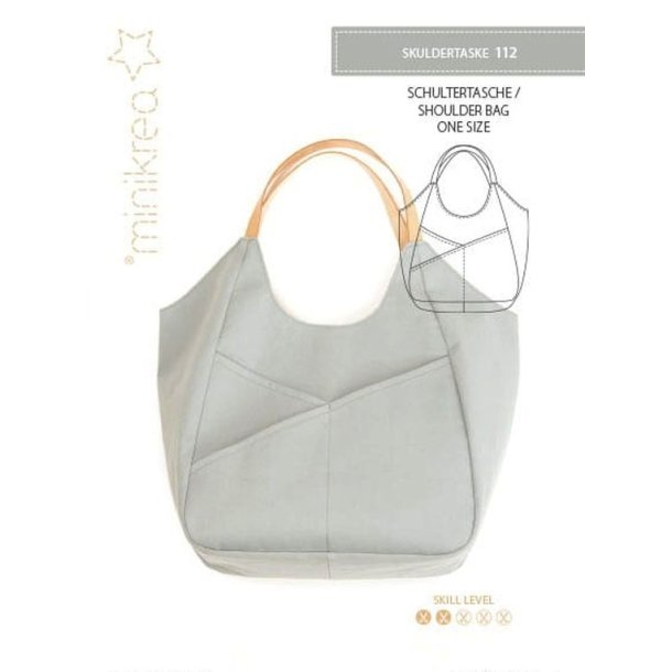 Skuldertaske  - MiniKrea mnster 112