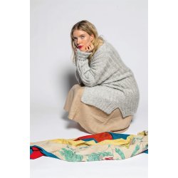 S�mandens ribcardigan / ribjakke - str. XL-XXL