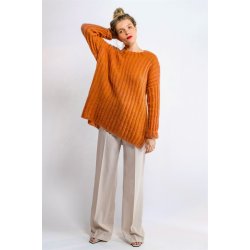 S�mandens ribsweater / ribbegenser - strikkekit  fra Sandnes