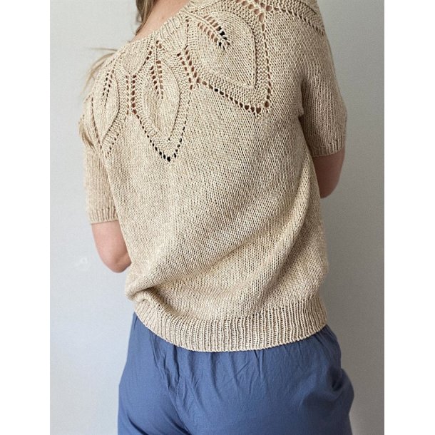 Sommer Dahlia - strikkeopskrift fra le knit / Lene Holme Samse