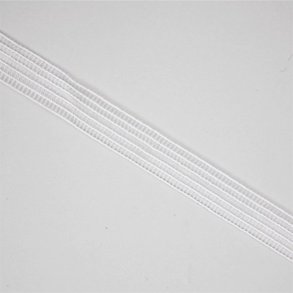 Smock-elastik / stige-elastik i hvid, 19 mm eller 40 mm bred - pr. meter