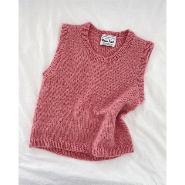 Stockholm Slipover Junior - strikkeopskrift fra PetiteKnit