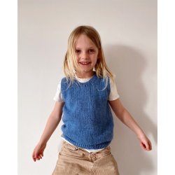 Stockholm Slipover Mini - strikkeopskrift fra PetiteKnit