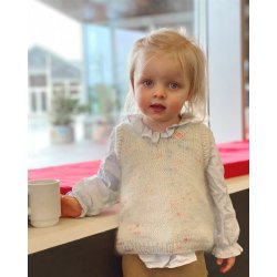 Stockholm Slipover Mini - strikkeopskrift fra PetiteKnit