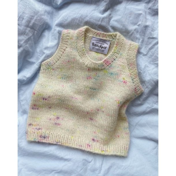 Stockholm Slipover Mini - strikkeopskrift fra PetiteKnit