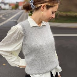 Stockholm Slipover - PetiteKnit strikkekit