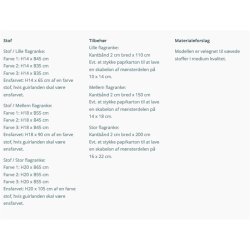 Syvejledning p mini flagranke / vimpler fra Minikrea 