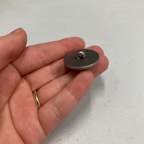 Stor metalgitter-knap, 26 mm