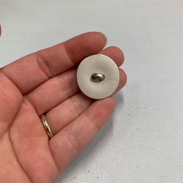 Stor metalgitter-knap, 26 mm