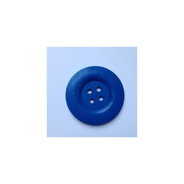 Stor tr�knap 50 mm,  bl� - pr. stk.