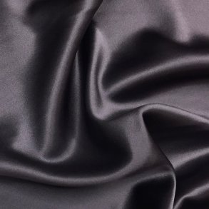 Silke med str�k i gr�-lilla - pr. 0,25 meter