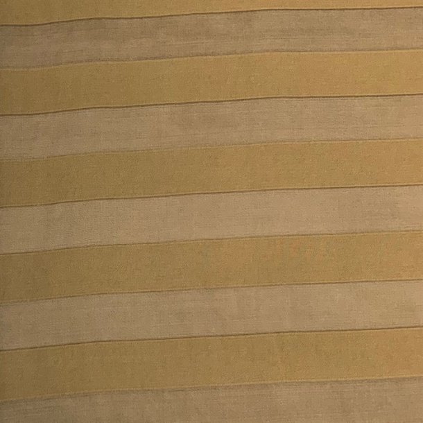 Stribet cupro i olivenbrun - pr. 0,25 meter