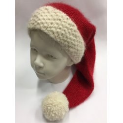 Nissehue til brn - strikkekit fra City Stoffer 