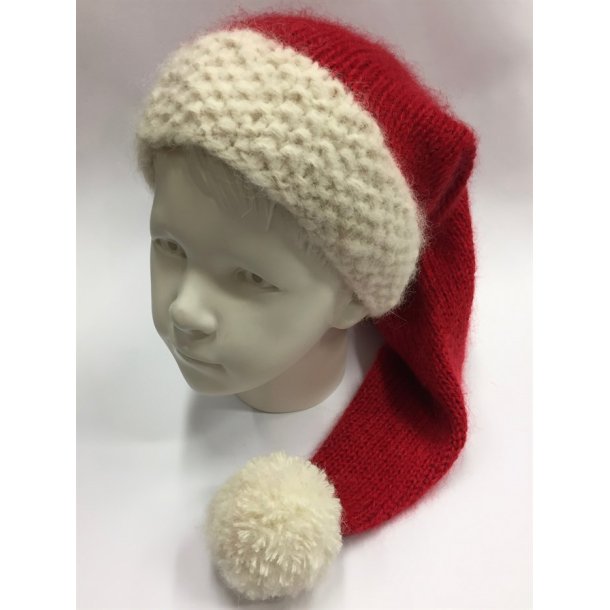 Nissehue til brn - strikkekit fra City Stoffer 