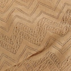 Strikstof med hulmnster i pudderfarvet - pr. 0,25 meter