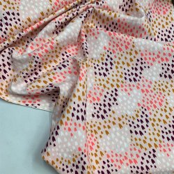 Bomuld - Summer of Love, Sugar Poppy Fabric by Cotton + Steel - pr. 0,25 meter