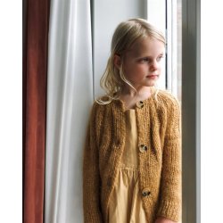 Sunday Cardigan Junior - strikkeopskrift fra PetiteKnit