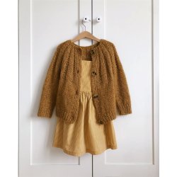 Sunday Cardigan Junior - strikkeopskrift fra PetiteKnit