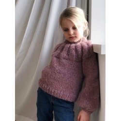 Sunday Sweater Junior - strikkeopskrift fra PetiteKnit