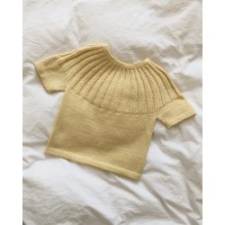 Sunday Tee Junior - strikkeopskrift fra PetiteKnit