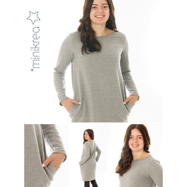 Sweat Kjole - MiniKrea m�nster 70040