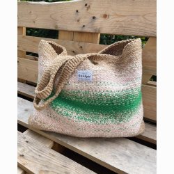 Technicolor Shopper - strikkeopskrift fra PetiteKnit