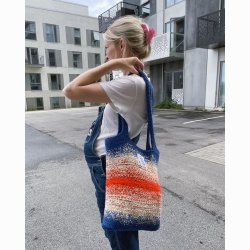 Technicolor Tote Bag - PetiteKnit strikkekit