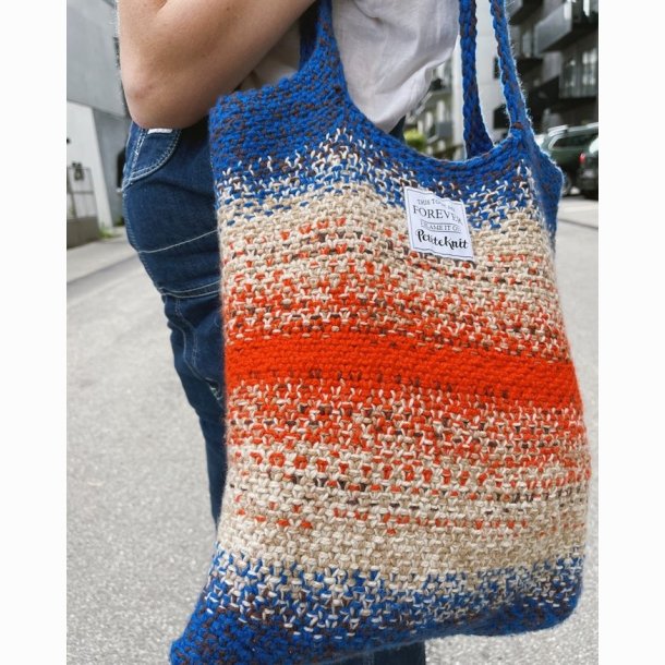 Technicolor Tote Bag - PetiteKnit strikkekit