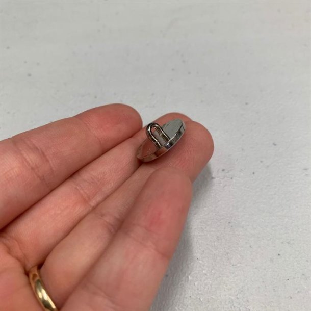 Terrazzo metalknap, 15 mm