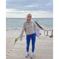 Terrazzo Sweater - strikkeopskrift fra PetiteKnit