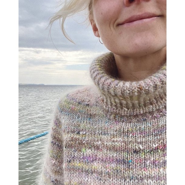 Terrazzo Sweater - strikkeopskrift fra PetiteKnit