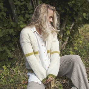 Tiril stribejakke - Tiril Eckhoff for Sandnes Garn