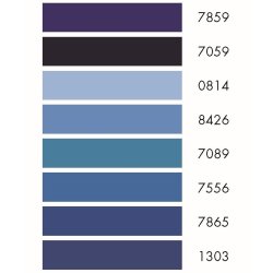 Trojalock sytrd i polyester fra Amann, 2.500 meter