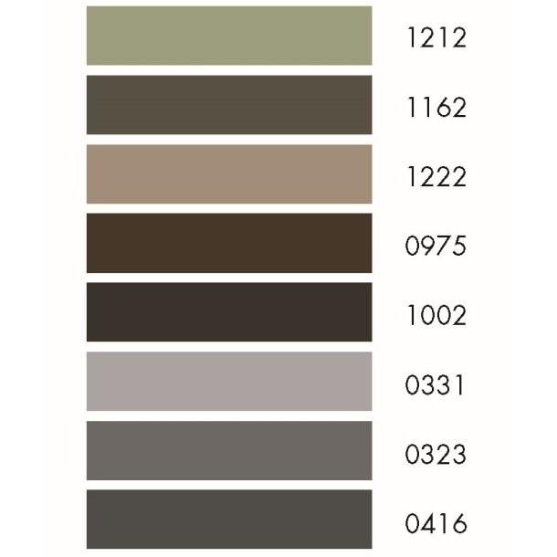 Trojalock sytrd i polyester fra Amann, 2.500 meter