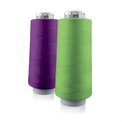 Trojalock sytrd i polyester fra Amann, 2.500 meter