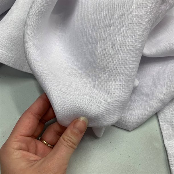 Tynd h�r kvalitet i hvid - pr. 0,25 meter