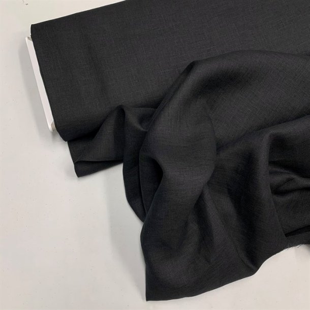 Tynd hr kvalitet i sort - pr. 0,25 meter