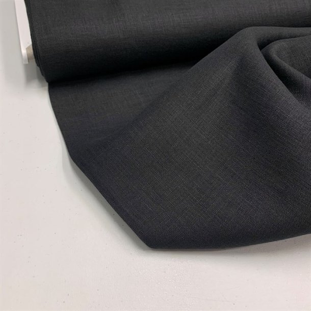 Tynd hr kvalitet i sort - pr. 0,25 meter