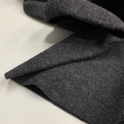 Boucl uld i koksgr - pr. 0,25 meter