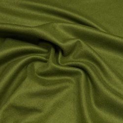 spejder klassisk bånd Eksklusiv uld med cashmere i armygrøn - Citystoffer