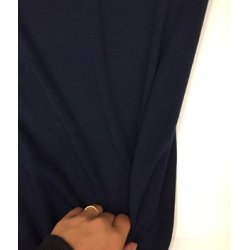 Undertjsuld i marine bl - pr. 0,25 meter