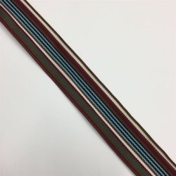 Vvet bnd, flere farvet, 38 mm - pr. meter