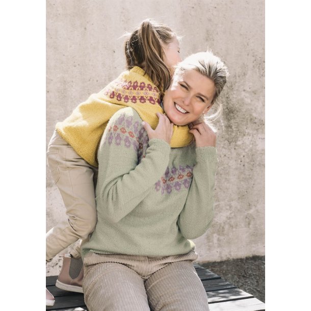 Vendela 2 fra Sandnes Garn - strikkehfte 2 med genser og jakke