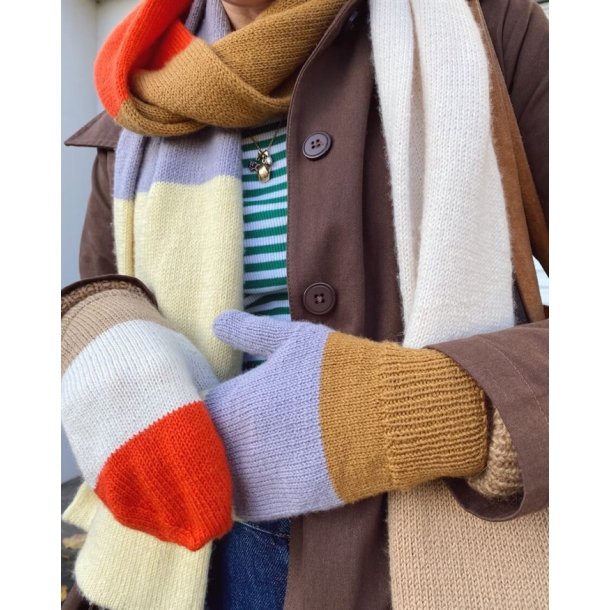 Vesterhavsvanter - strikkeopskrift fra PetiteKnit