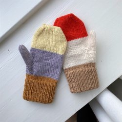 Vesterhavsvanter Junior - strikkeopskrift fra PetiteKnit